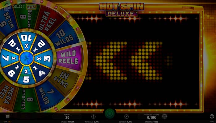 Hot Spin Deluxe: moltiplicatore per i free spin
